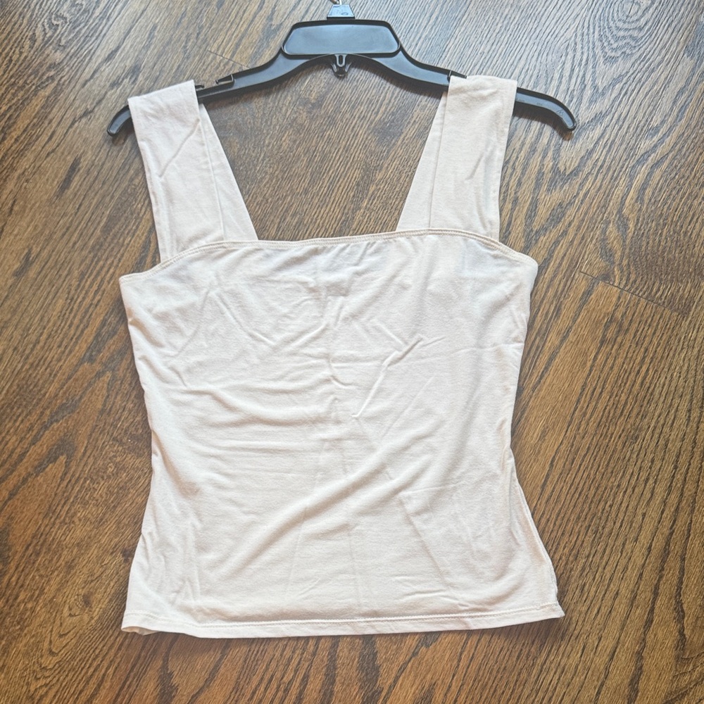 Reformation Cream Tank Top